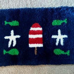 Nautical Hooked Rug