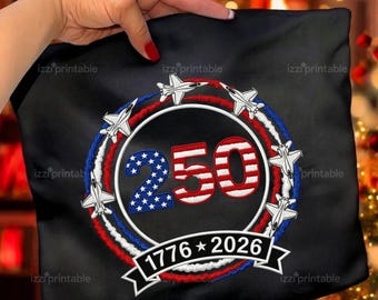 PNG del 250 aniversario de EE. UU., diseño de avión de combate patriótico, gráfico de América 250 (1776-2026), descarga de sublimación para camiseta militar del 4 de julio