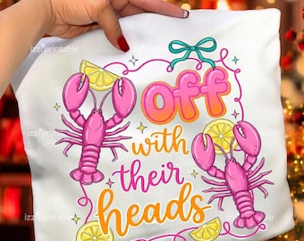 Imagen PNG de una mariscada al estilo de Luisiana, gráfico de langosta cajún, diseño para fiestas sureñas (descarga digital).