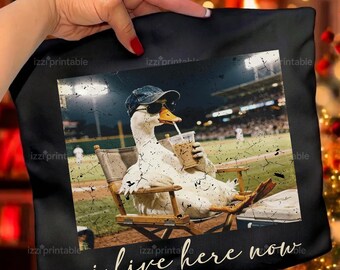Imagen PNG de Goose Ballfield, diseño divertido de camiseta para mamá de estadio (descarga instantánea)