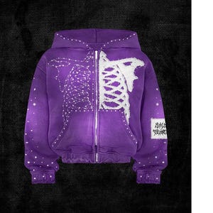 Zip up Opium Hoodie - Etsy