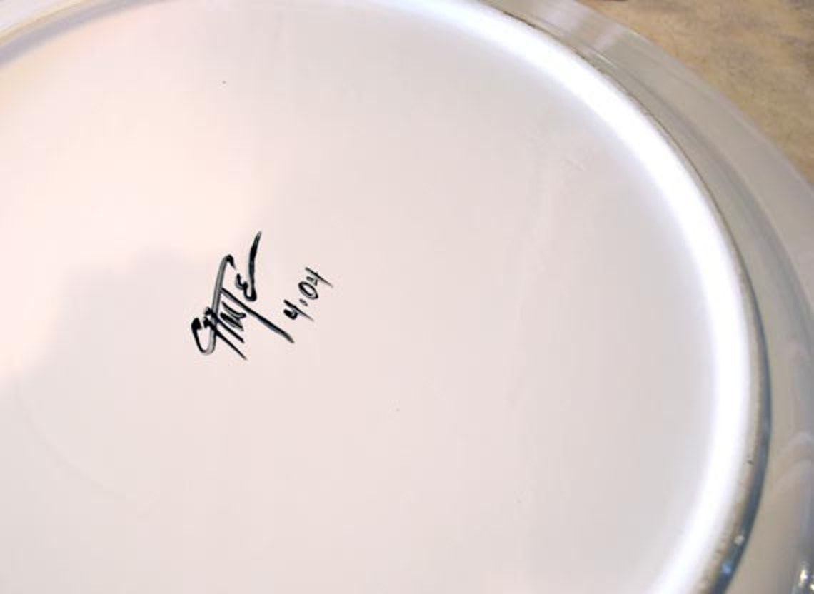 Large Italian Majolica Ceramic Plate Hand Painted Functional Etsy