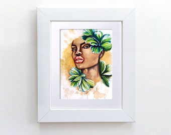 Original Painting - She Bloomed