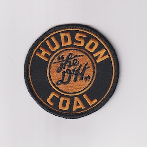 Hudson Coal Patch | Vintage Mining Patch | Embroidered Workwear Patches