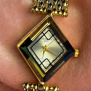 Geneva Rhinestone Watch - Etsy display picture 3