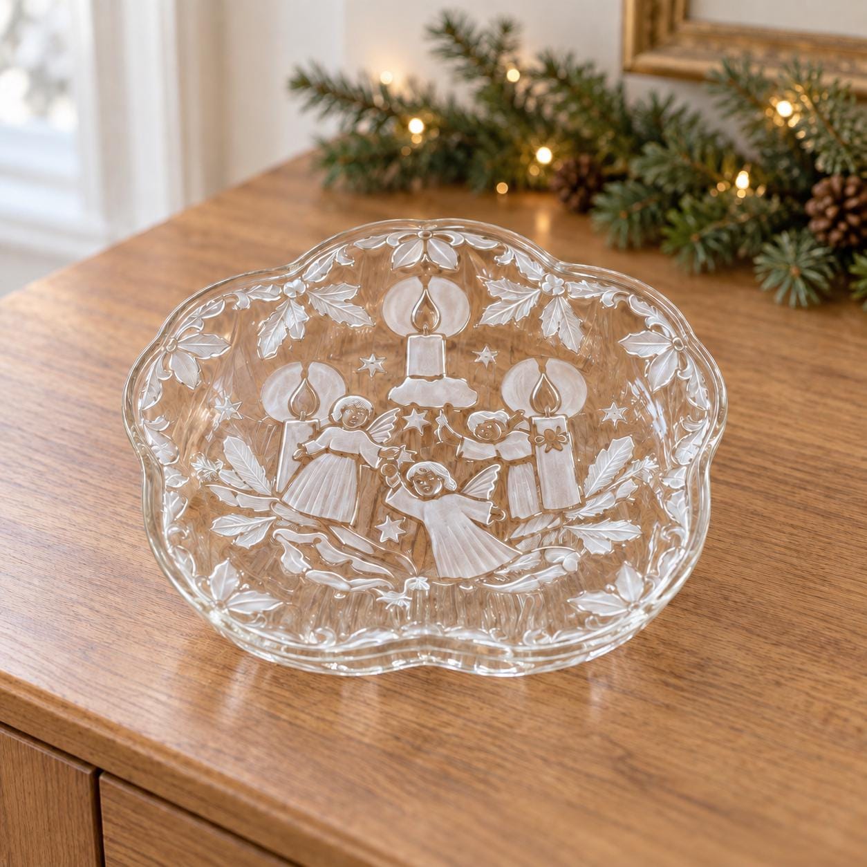 Glass Angel Bowls - Etsy