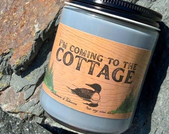 I’m Coming to the Cottage Candle / Rival Hockey Candle / Enemies to Lovers / Pride Candle / Gift for the gays / 2SLGBTIA+ / Heated Rivalry