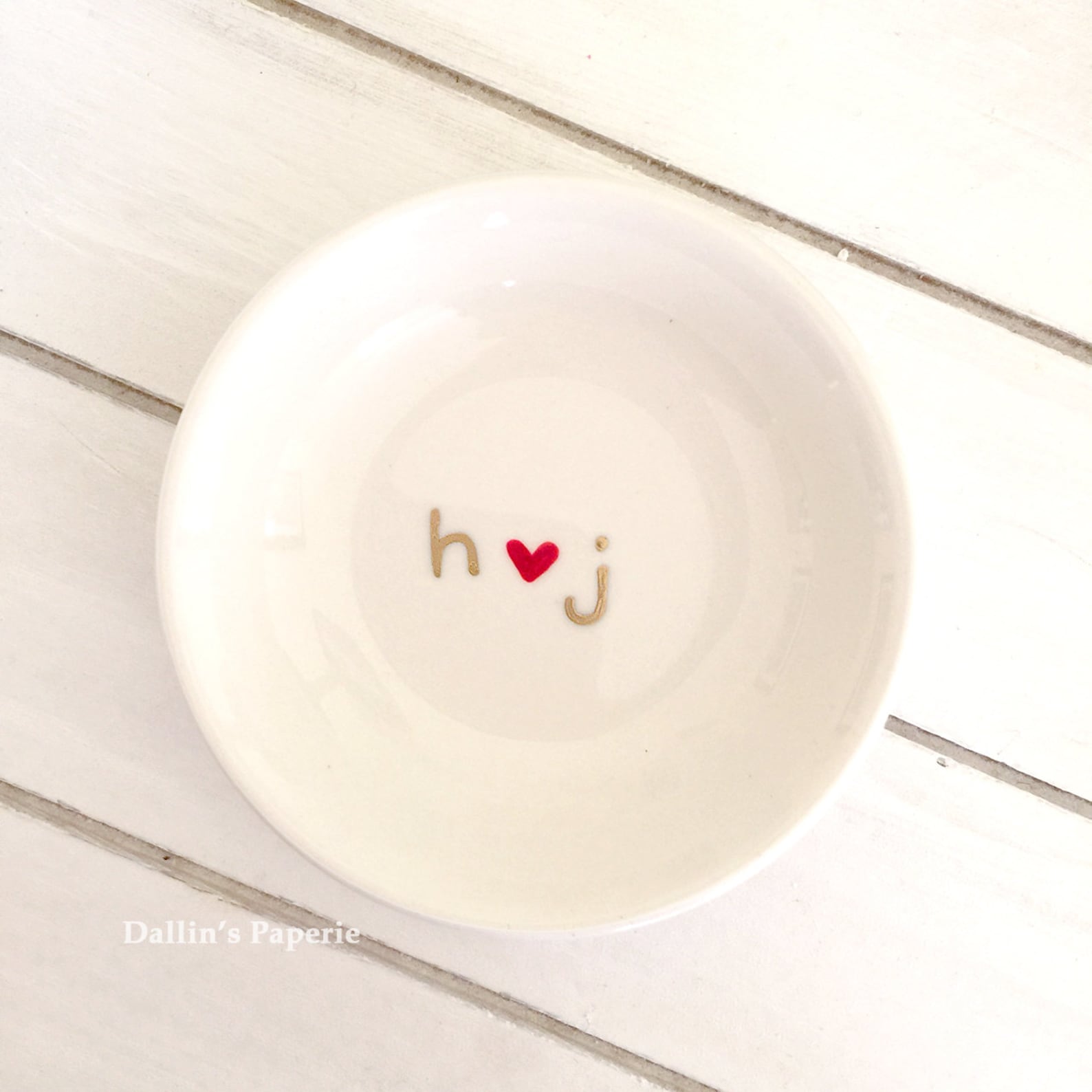 Personalized RING DISH Engagement Gift Mug Hand Painted Etsy