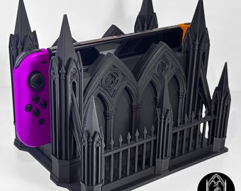 Nintendo Switch 2 Gothic Cathedral Dock Stand - [digital .STL file]
