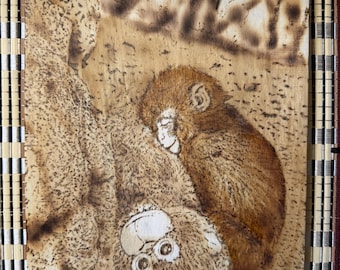 Custom Pet Portrait Wood Burning | Personalized Dog Cat Artwork | Unique Gift for Pet Lovers | Handcrafted Pyrography Art