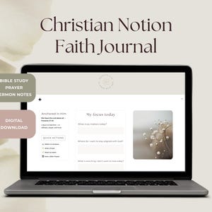 Plantilla de ideas cristianas / Diario de fe y seguimiento del estudio bíblico / Panel de oración y devocional diario