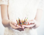 Christmas party crown, Snow Queen crown, Birthday crown, Princess party, Kids crown, Birthday hair accessory, Princess crown,Kids Photo prop