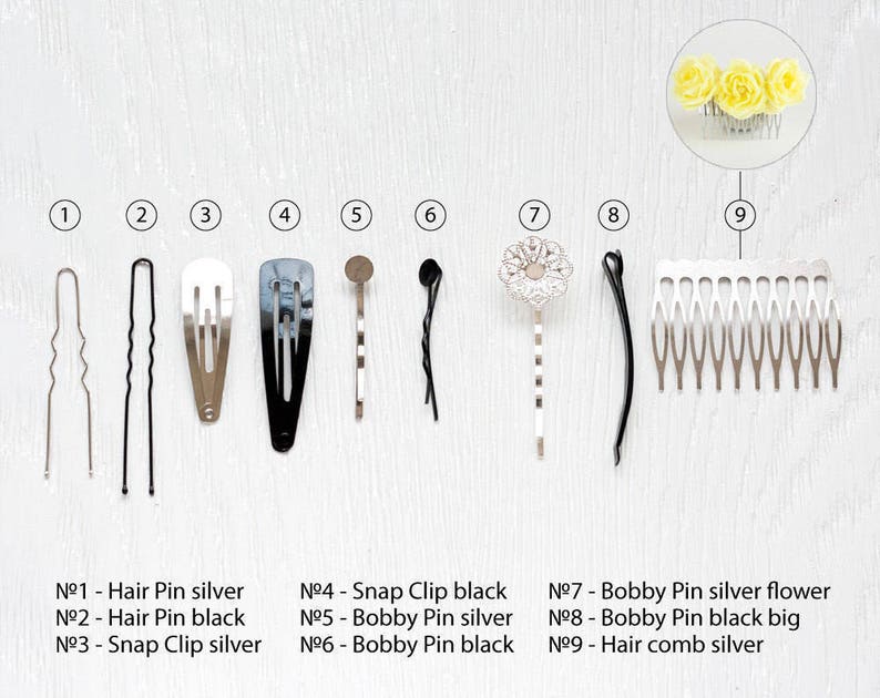 Ultra Violet flower bobby pin Purple wedding flower Bridal flower Small flower bobby pin Ultra Violet Wedding bobby pin hair accessory 719
