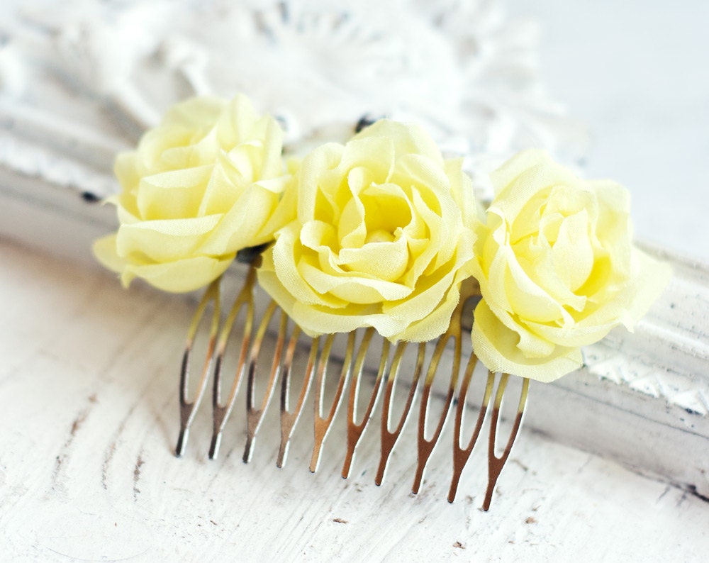 yellow hair accessories