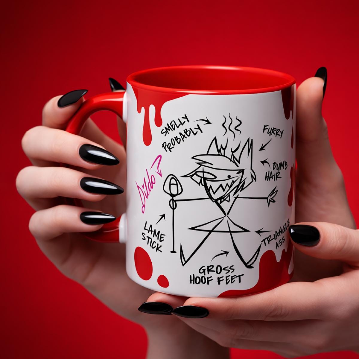 Hazbin hotel alastor mug - Etsy 日本