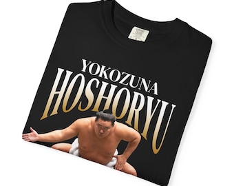 Hoshoryu | Sumo-Shirt | Yokozuna | Unisex-T-Shirt mit japanischem Sumo-Motiv | Geschenk für Sumo-Fans