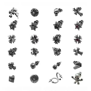Chrome Hearts Earring - Etsy Canada