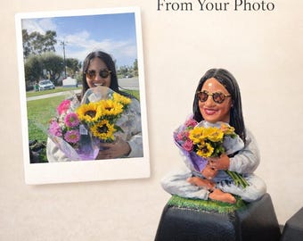 Custom Person Portrait Keycap from Photo, Personalized Handmade Keycap, Mini Me Keyboard Keycap, Custom Gift for Girlfriend Wife Friend