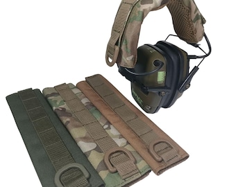 SINAIRSOFT Headset Cover – Taktisches Ohrschützer-Cover Aus Mesh-Schaum, Passend Für Die Meisten Headsets, 9x2 Zoll, Schwarz SINAIRSOFT Headset Cover – Taktisches Ohrschützer-Cover Aus Mesh-Schaum, Passend Für Die Meisten Headsets, 9x2 Zoll, Schwarz