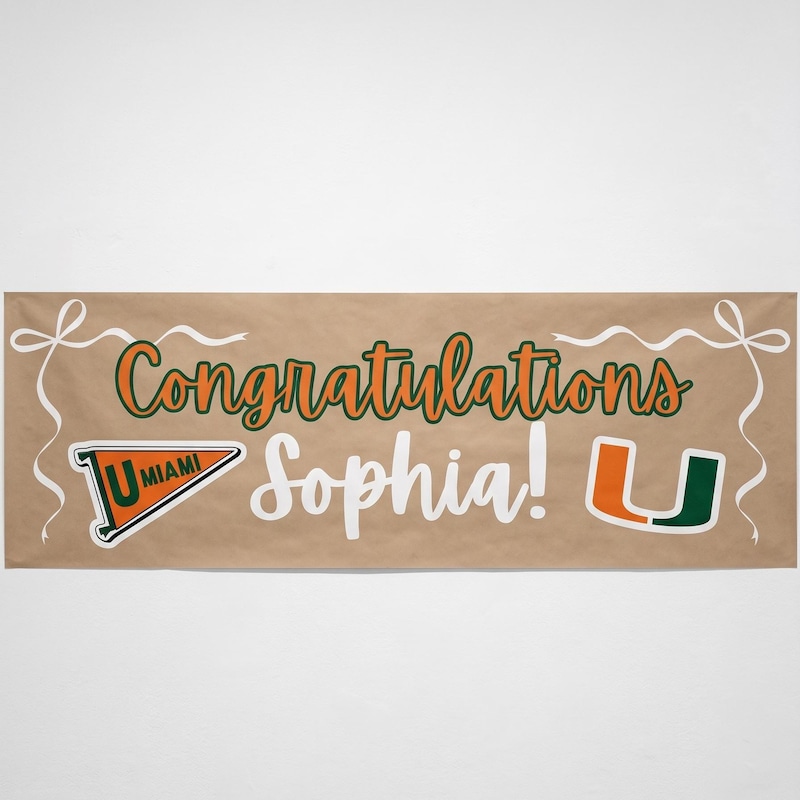 University Bound Backdrop - Etsy
