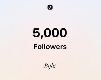 TikTok 5000 Followers | Fast TikTok Growth Service | Real & High Quality Followers | Increase TikTok Followers | Social Media Boost