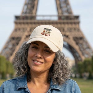 Distressed Aviation Baseball Hat: Retro "Check-In & Fly" Dad Cap