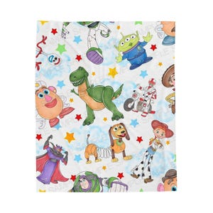 Toy Story Velveteen Plush Blanket image 1