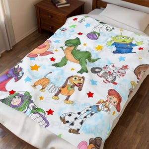 Toy Story Velveteen Plush Blanket image 2