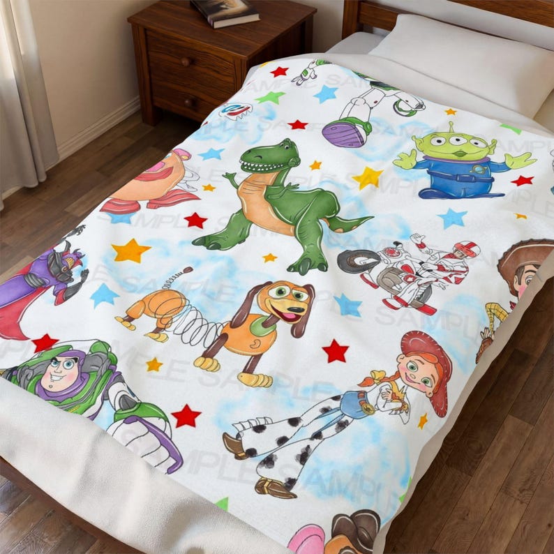 Toy Story Velveteen Plush Blanket image 2