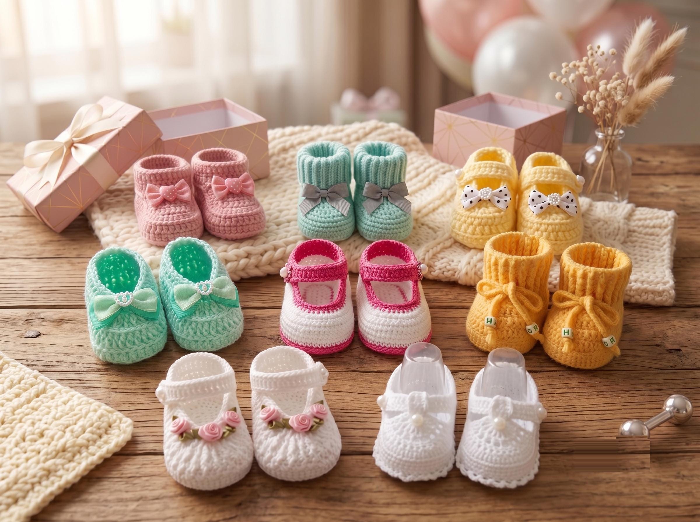 30 Crochet Patterns for Babies and Kids That Are Too Cute to Miss 24 Baby Booties Pattern Bundle