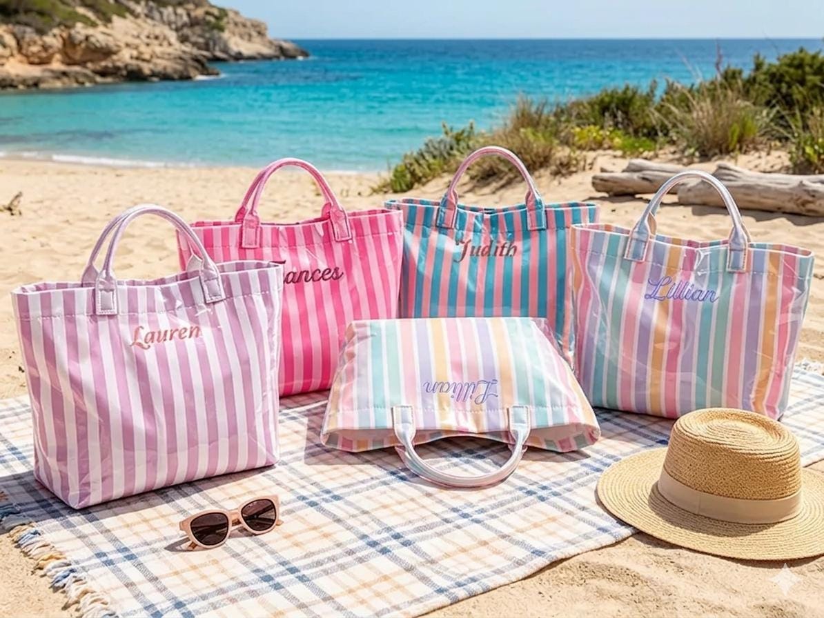 Colourful tote bags - Etsy 日本