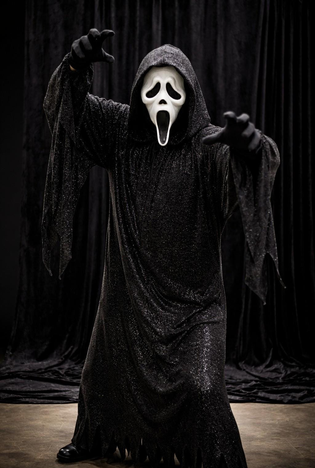 green emerald velvet dress Amazon.com: Fun World Womens' Ghost Face Deluxe Bling Dress Costume, Small  : Clothing, Shoes & Jewelry main image 1