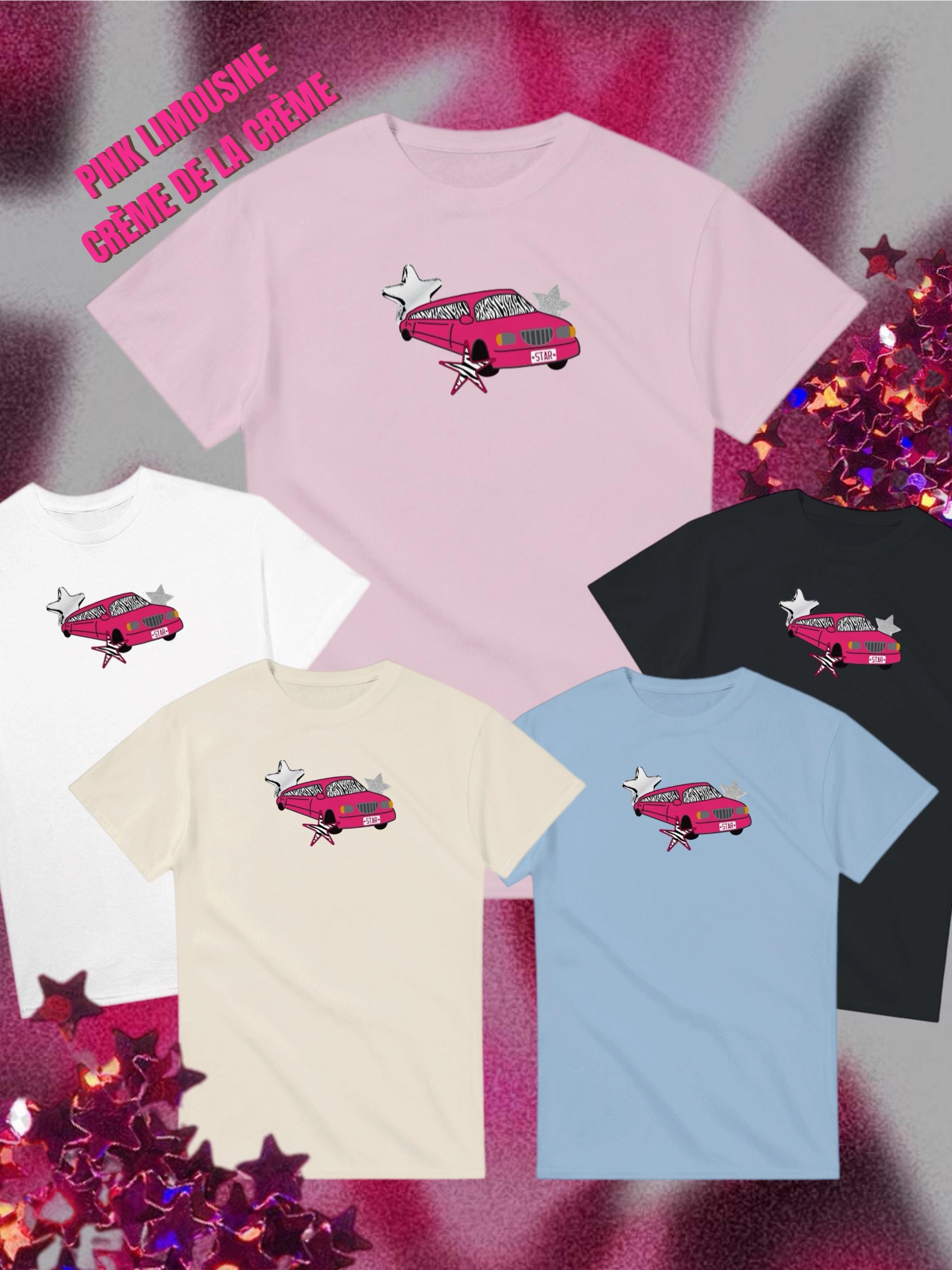 5 Seconds of Summer Everyone's A Star Pink Limo Band T-shirt