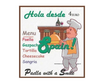 Paella Magnet Etsy