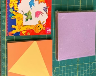 Kids Origami Paper Craft Kit 308 PCS | Step-by-Step Folding Book | Creative Art Activity Set for Ages 6–12 | School & Holiday Craft Gift