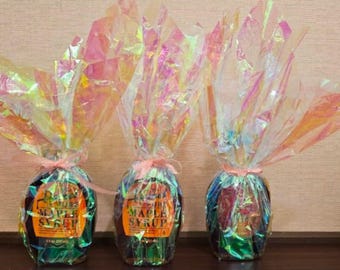 Cellophane Wrap Roll 82 ft x 17 in – Gift Basket Wrap for Valentine's, Birthday, Wedding, Party Favors & DIY Crafts