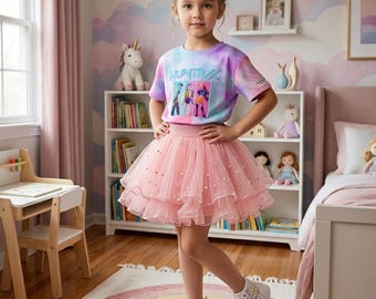 KPop Demon Hunters Kids Dress, Cute KPop Super Girls Outfit, Kpop Clothes, Demon Hunter Dress, Kpop Super girls, Rumi Zoey Clothes