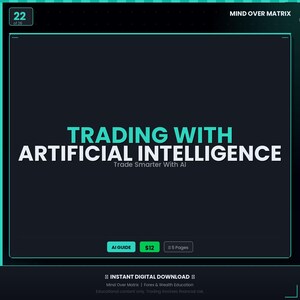 Trading With Artificial Intelligence Guide PDF | AI Trading 2026 | Digital Download