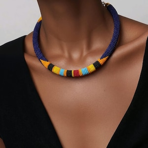 Maasai necklace - Etsy 日本