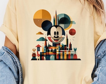 Comfort Colors Mickey Shirt, Cute Mickey Shirts, Retro Mickey T-shirt, Mouse Shirt, Family Vacation Tshirt, Family Trip, Mickey Lover Gift