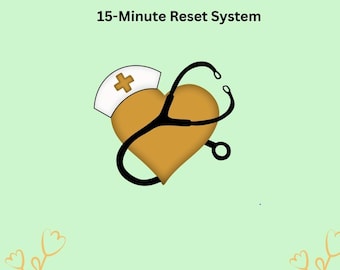 Den polerade CNA digitala planeraren | CNA patientrapportblad | Återanvändbar CNA-skiftorganisatör | Mall för vårdbiträden