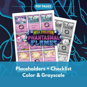 Tijdelijke aanduidingen voor Phantasmal Flames: masterset, complete set, checklist (digitale download)