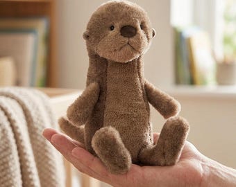 Jellycat Brook Otter Plush – Soft Woodland Cuddly Stuffed Animal Toy