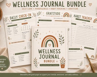 Wellness Journal Bundle