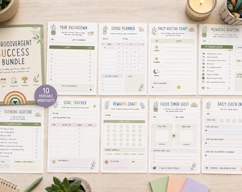 Executive Function Planner Bundle
