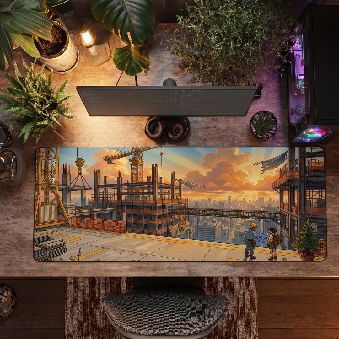 Counter-stike 2 Inspired | Vertigo Mouse Pad | Industrial Sunset Gaming ...