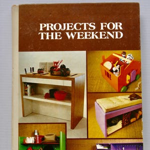 1978 DIY Home Projects Book: Vintage MCM Furniture Building