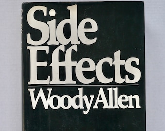 Side Effects Woody Allen first edition vintage humor comedy book 1980 stand-up comic essays New Yorker