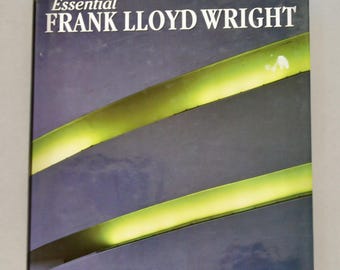 Essential Frank Lloyd Wright Caroline Knight 2001 vintage architecture design coffee table book