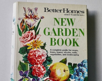 Vintage Better Homes & Gardens New Garden Book: Mid-Century Landscape Design